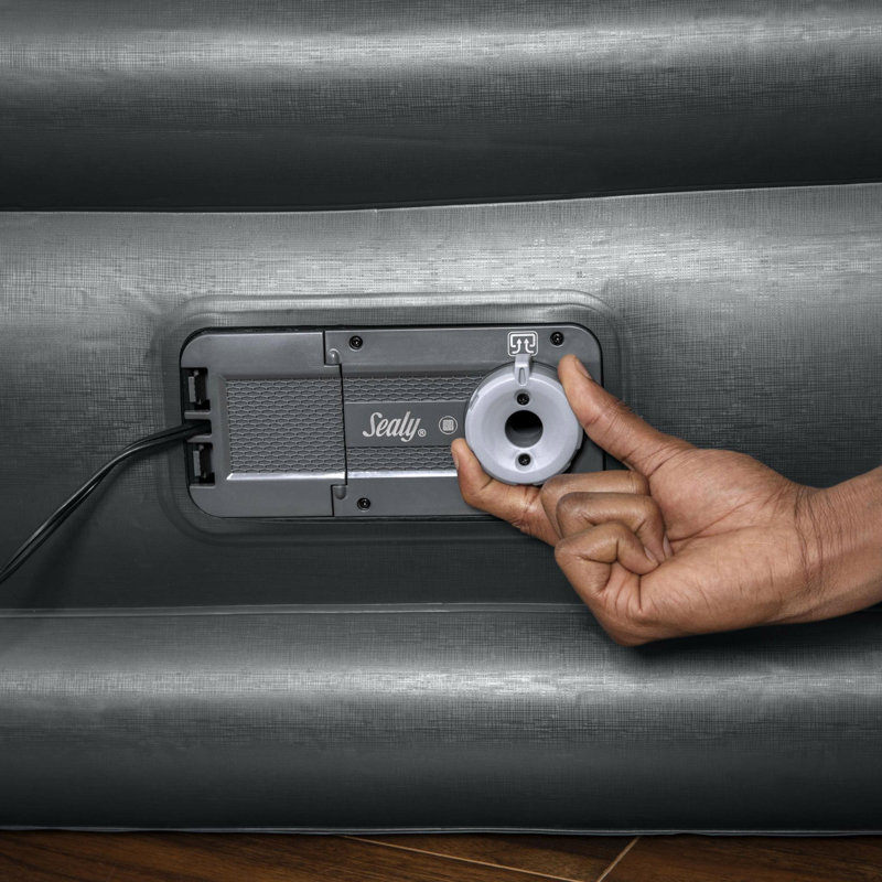 Bestway Sealy Tritech Inflatable Air Mattress Bed Queen 20" with Built